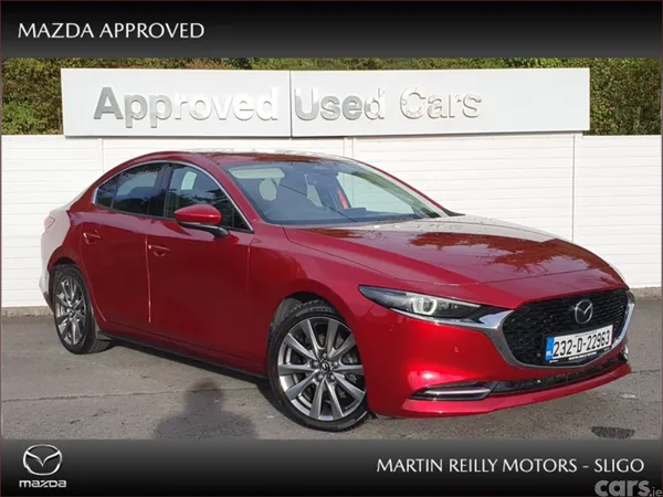 Mazda Mazda3 Saloon, Petrol, 2023, Red