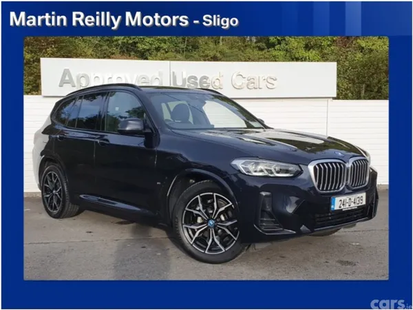 BMW X3 SUV, Petrol Plug-in Hybrid, 2024, Black