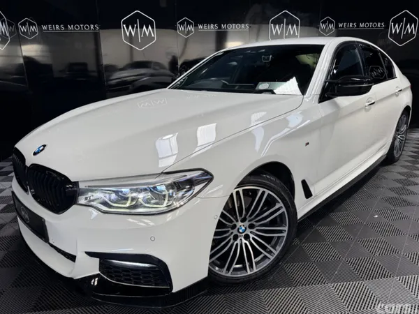 BMW 5-Series Saloon, Diesel, 2017, White