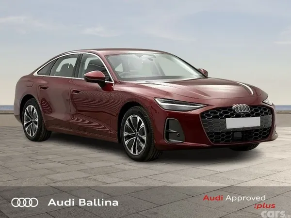Audi A6 Saloon, Petrol Plug-in Hybrid, 2026, Red