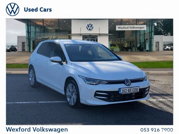 Volkswagen Golf Hatchback, Petrol, 2026, White