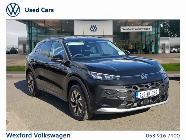 Volkswagen T-Roc SUV, Petrol, 2026, Black