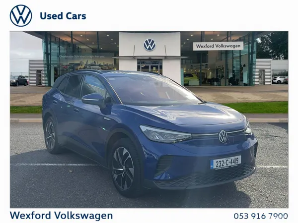Volkswagen ID.4 SUV, Electric, 2023, Blue