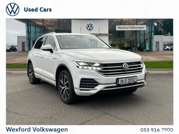 Volkswagen Touareg SUV, Diesel, 2019, White