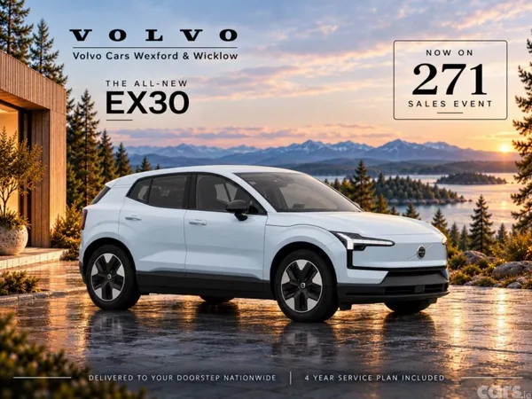 Volvo EX30 SUV, Electric, 2027, Blue