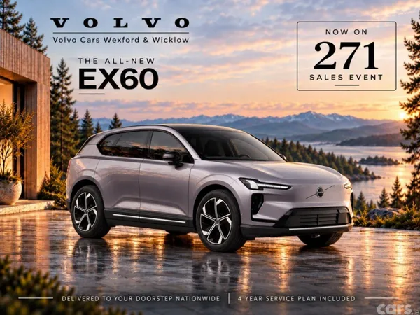Volvo EX60 SUV, Electric, 2027, Grey