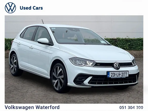 Volkswagen Polo Hatchback, Petrol, 2023, White