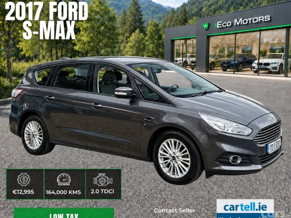 Ford S-Max MPV, Diesel, 2017, Grey