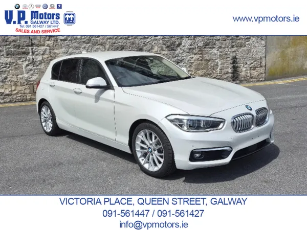 BMW 1-Series Hatchback, Diesel, 2019, White