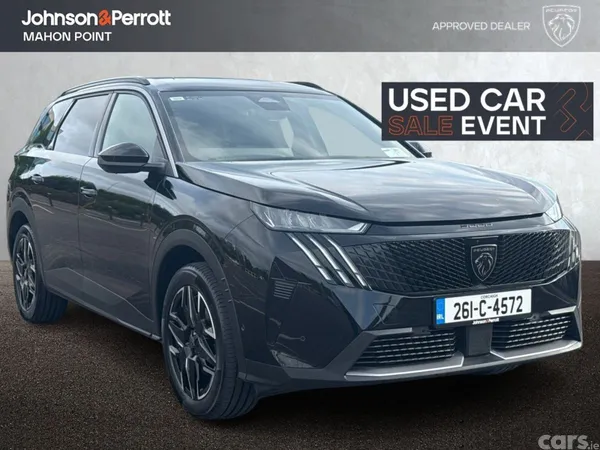 Peugeot 5008 MPV, Petrol, 2026, Black