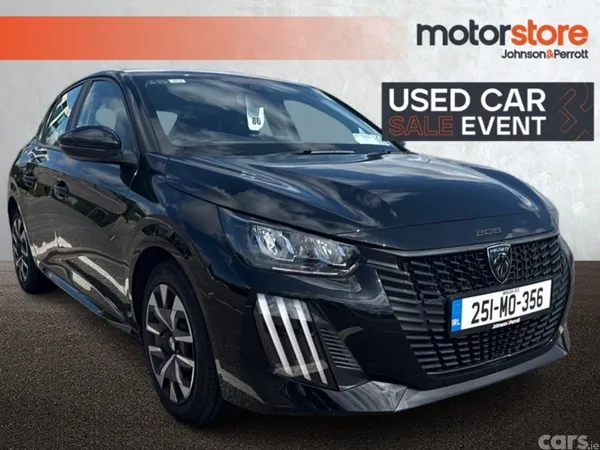 Peugeot 208 Hatchback, Petrol, 2025, Black