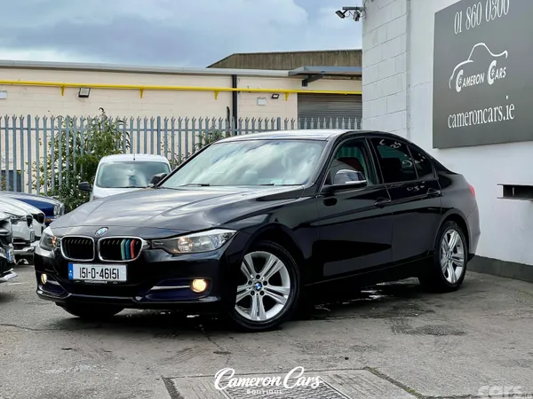 BMW 3-Series Saloon, Diesel, 2015, Black