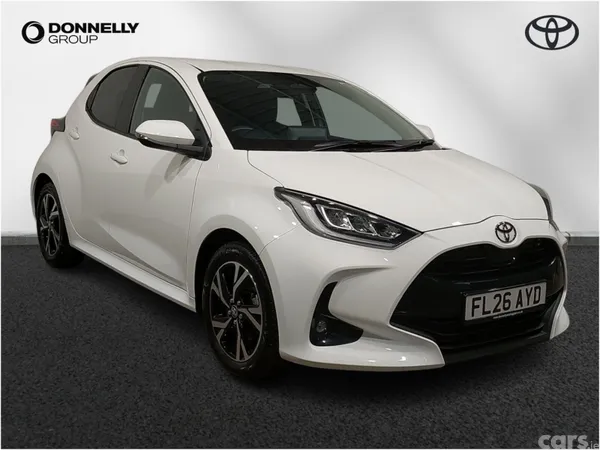 Toyota Yaris Hatchback, Petrol Hybrid, 2026, White