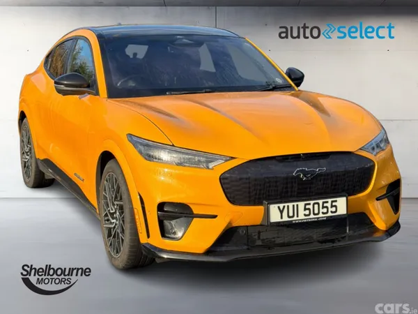 Ford Mustang Mach-E Estate, Electric, 2022, Orange