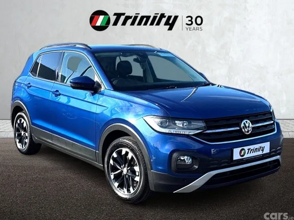 Volkswagen T-Cross SUV, Petrol, 2020, Blue