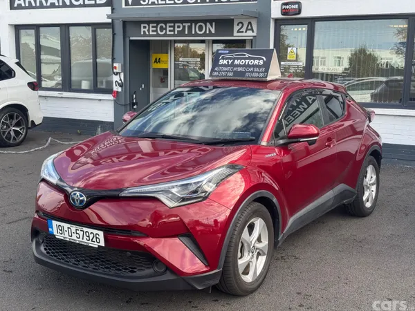 Toyota C-HR Hatchback, Petrol Hybrid, 2019, Red