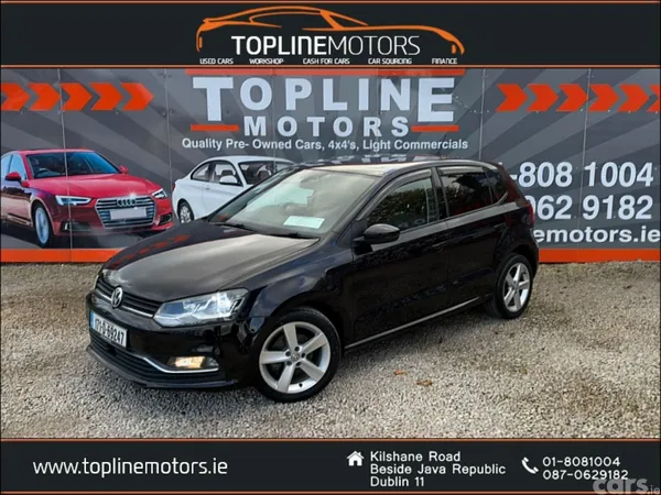Volkswagen Polo Hatchback, Petrol, 2017, Black