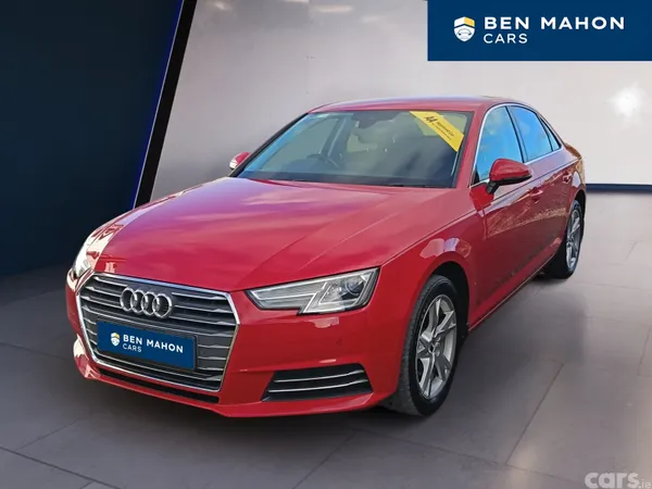 Audi A4 Saloon, Petrol, 2016, Red