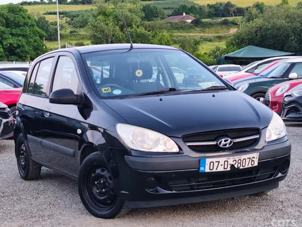 Hyundai Getz Hatchback, Petrol, 2007, Black