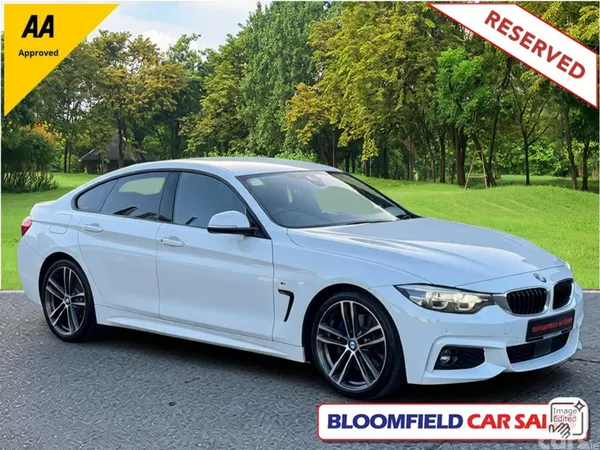 BMW 4-Series Coupe, Petrol, 2019, White