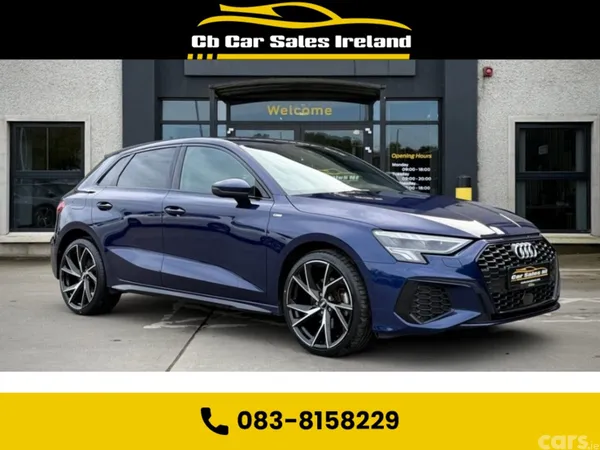 Audi A3 Hatchback, Petrol Hybrid, 2023, Blue