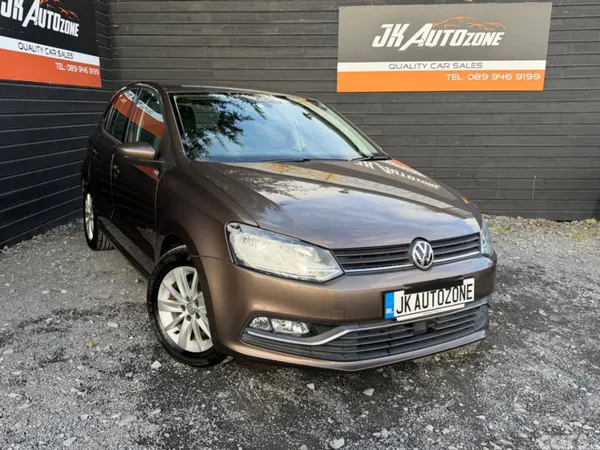 Volkswagen Polo Hatchback, Petrol, 2015, Brown