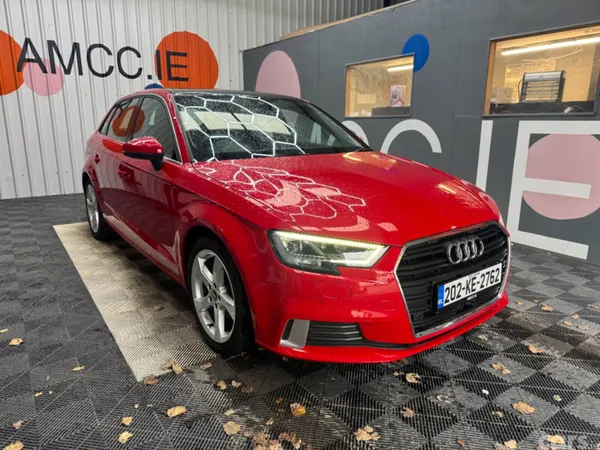 Audi A3 Hatchback, Petrol, 2020, Red