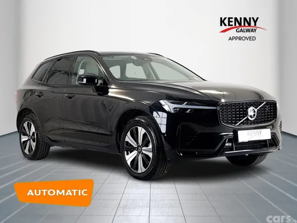 Volvo XC60 SUV, Petrol Plug-in Hybrid, 2024, Black