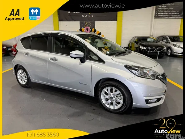 Nissan Note Hatchback, Petrol Hybrid, 2021, Silver