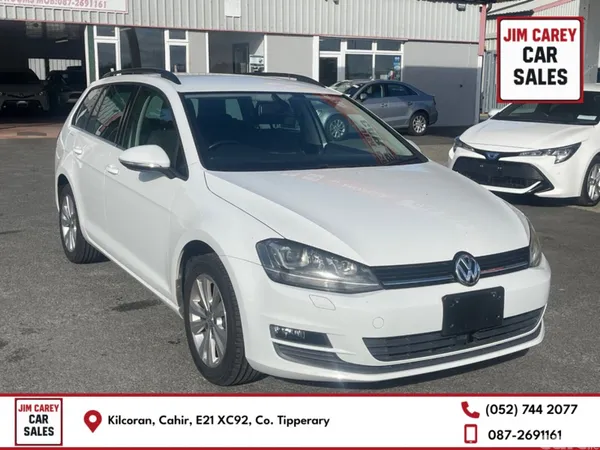 Volkswagen Golf Estate, Petrol, 2015, White