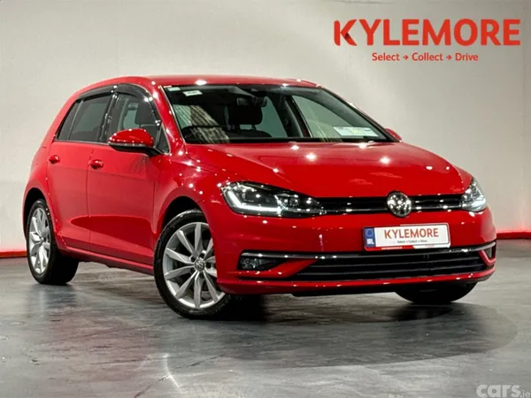 Volkswagen Golf Hatchback, Petrol, 2019, Red