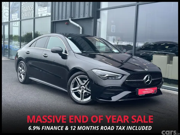 Mercedes-Benz CLA Saloon, Petrol Hybrid, 2025, Black