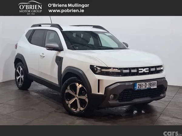 Dacia Duster SUV, Petrol Hybrid, 2026, White
