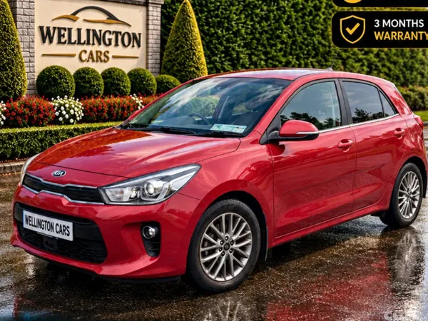 Kia Rio Hatchback, Petrol, 2017, Red