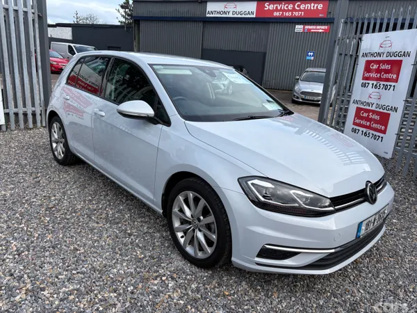 Volkswagen Golf Hatchback, Petrol, 2018, White