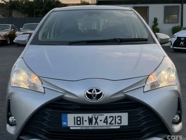 Toyota Vitz Hatchback, Petrol, 2018, Silver