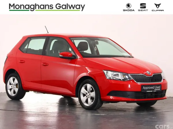 Skoda Fabia Hatchback, Petrol, 2018, Red