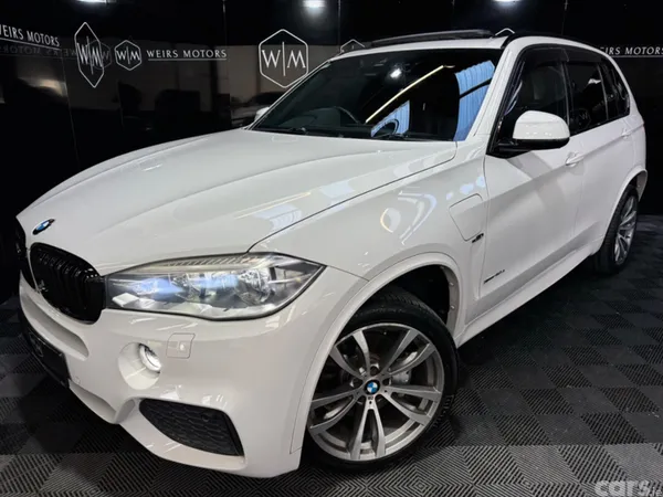 BMW X5 SUV, Petrol Plug-in Hybrid, 2016, White