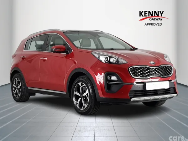 Kia Sportage MPV, Diesel Hybrid, 2022, Red