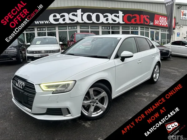 Audi A3 Hatchback, Petrol, 2019, White