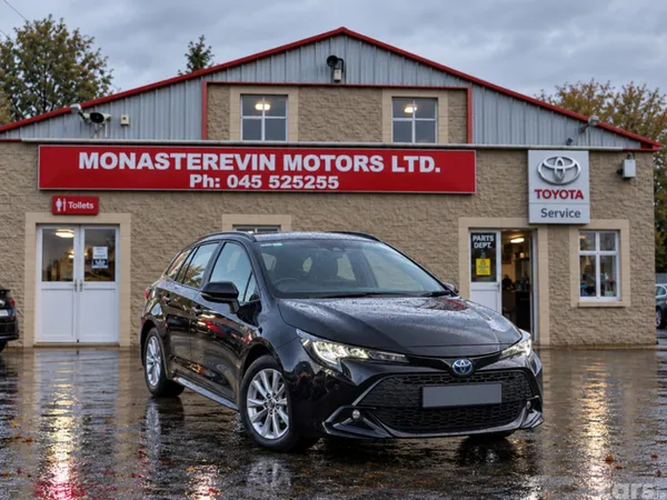 Toyota Corolla Estate, Petrol Hybrid, 2025, Black