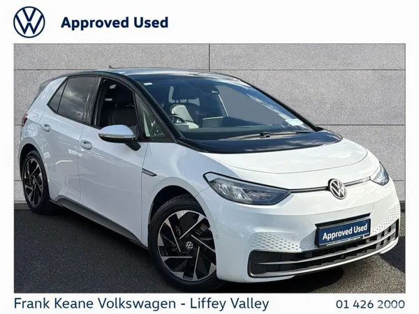 Volkswagen ID.3 Hatchback, Electric, 2023, White