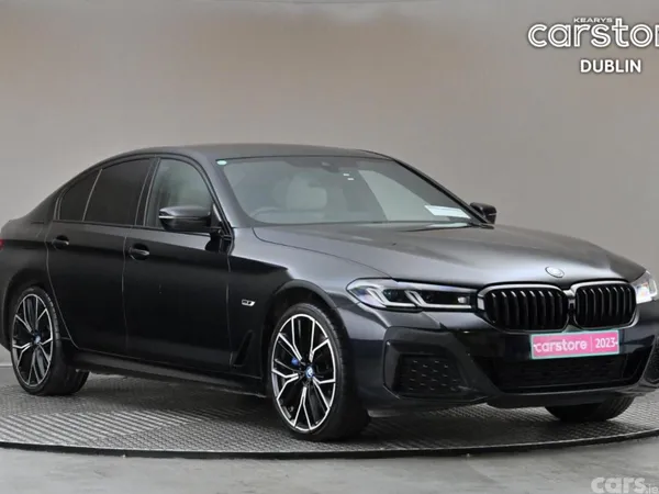 BMW 5-Series Saloon, Petrol Plug-in Hybrid, 2023, Black