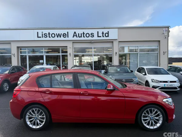 BMW 1-Series Hatchback, Diesel, 2018, Red