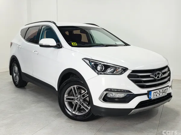 Hyundai Santa Fe SUV, Diesel, 2017, White