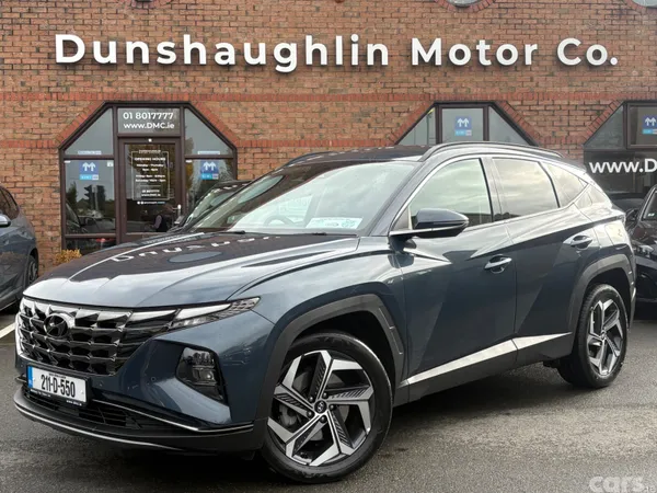 Hyundai Tucson SUV, Petrol Hybrid, 2021, Blue