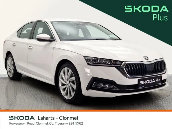 Skoda Octavia Saloon, Petrol, 2023, White