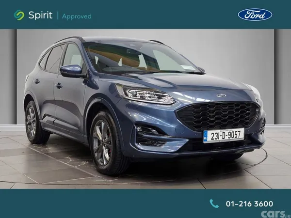 Ford Kuga SUV, Petrol Plug-in Hybrid, 2023, Blue