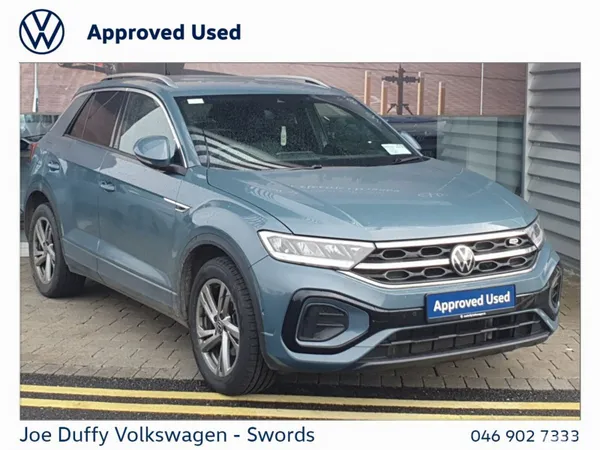 Volkswagen T-Roc SUV, Petrol, 2023, Blue