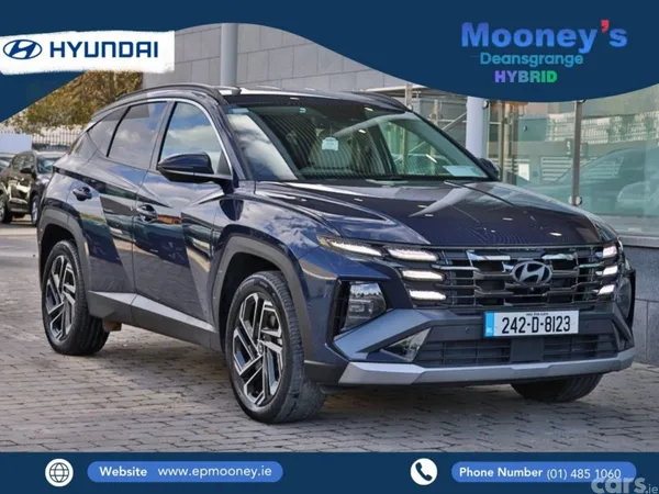 Hyundai Tucson SUV, Petrol Hybrid, 2024, Blue